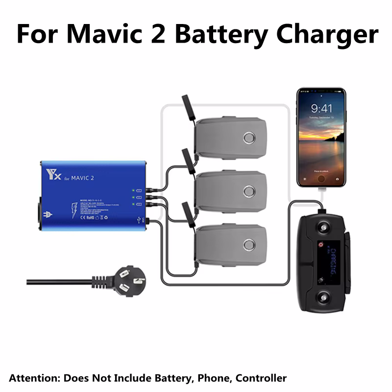 cargador de batería Mavic 2 Multiple cargador de batería Mavic 2 Multiple